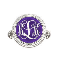 Small Rope Signet Raised (L14)